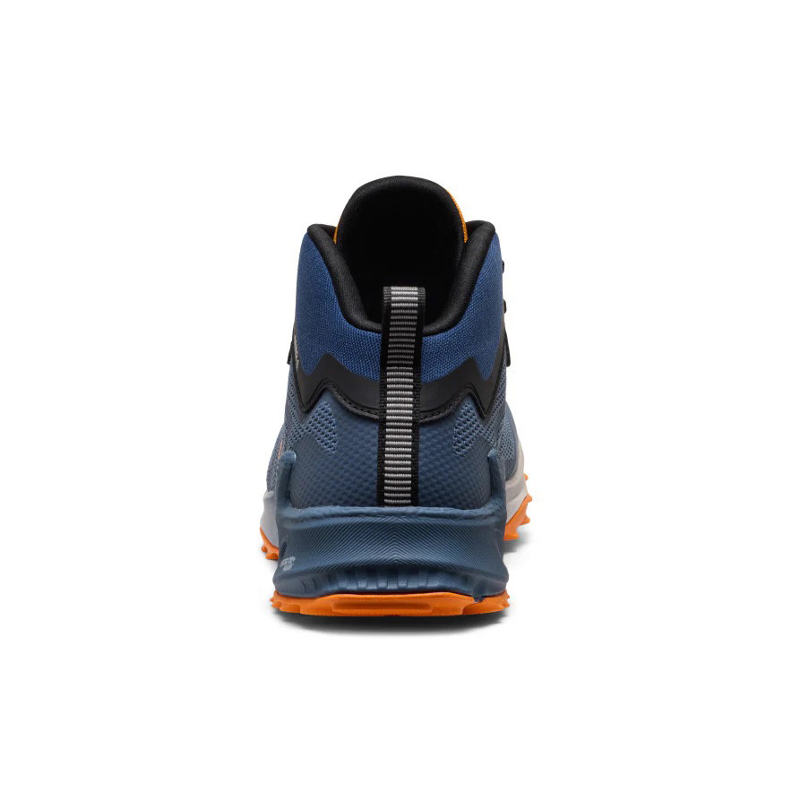 Keen Zionic NXT #1031253 Men's Waterproof Navy/Orange Mid Trail Shoe